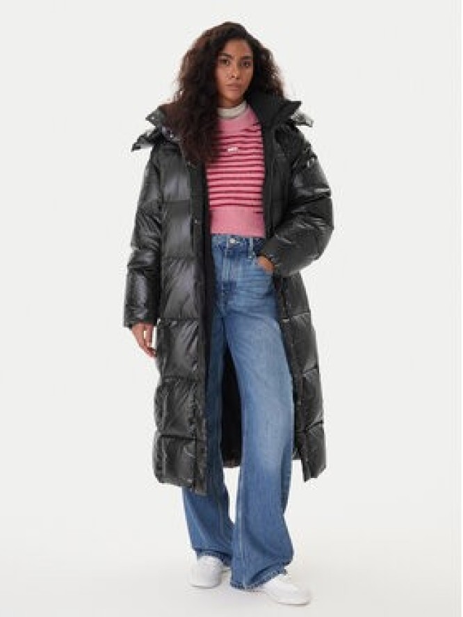 Tommy Jeans Kurtka puchowa Alaska DW0DW21615 Czarny Relaxed Fit