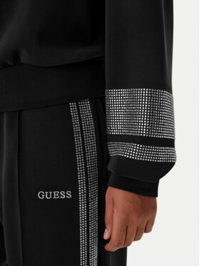 Guess Bluza V6RQ02 KCAY2 Czarny Regular Fit