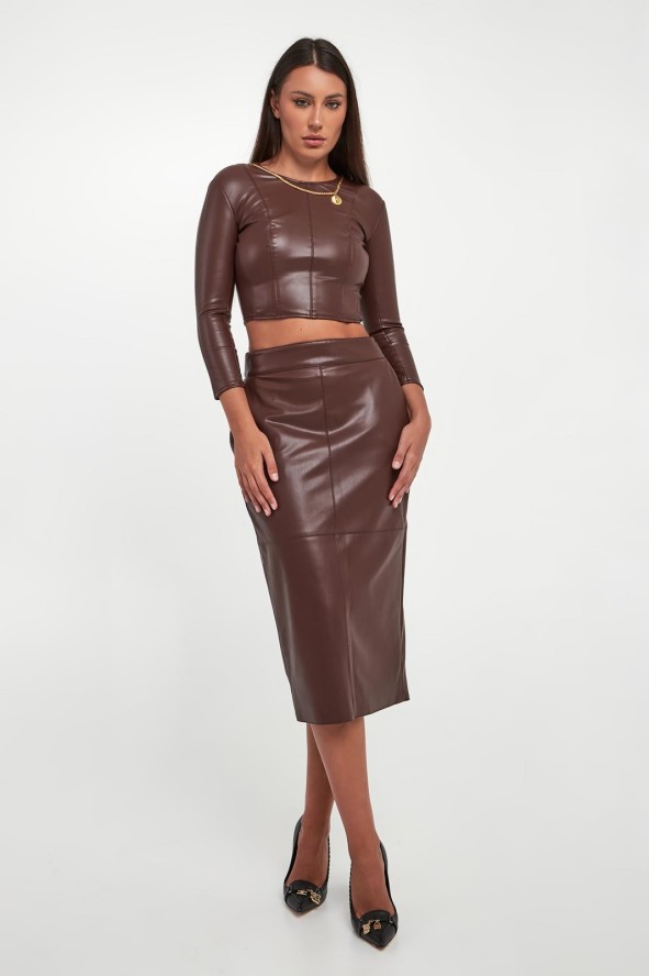 Żakiet z ekoskóry ELISABETTA FRANCHI