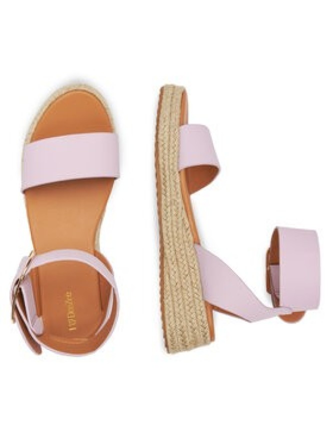 DeeZee Espadryle QS276-1 Fioletowy