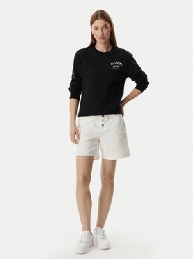 KARL LAGERFELD Bluza B2W20048 Czarny Relaxed Fit