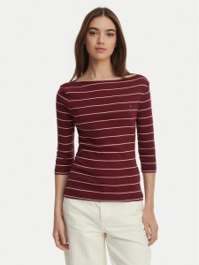 Tommy Hilfiger Bluzka New Cody WW0WW40589 Czerwony Slim Fit