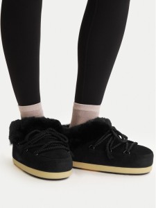 Moon Boot Śniegowce Mb Evx Mule Suede 80D1470090 Czarny
