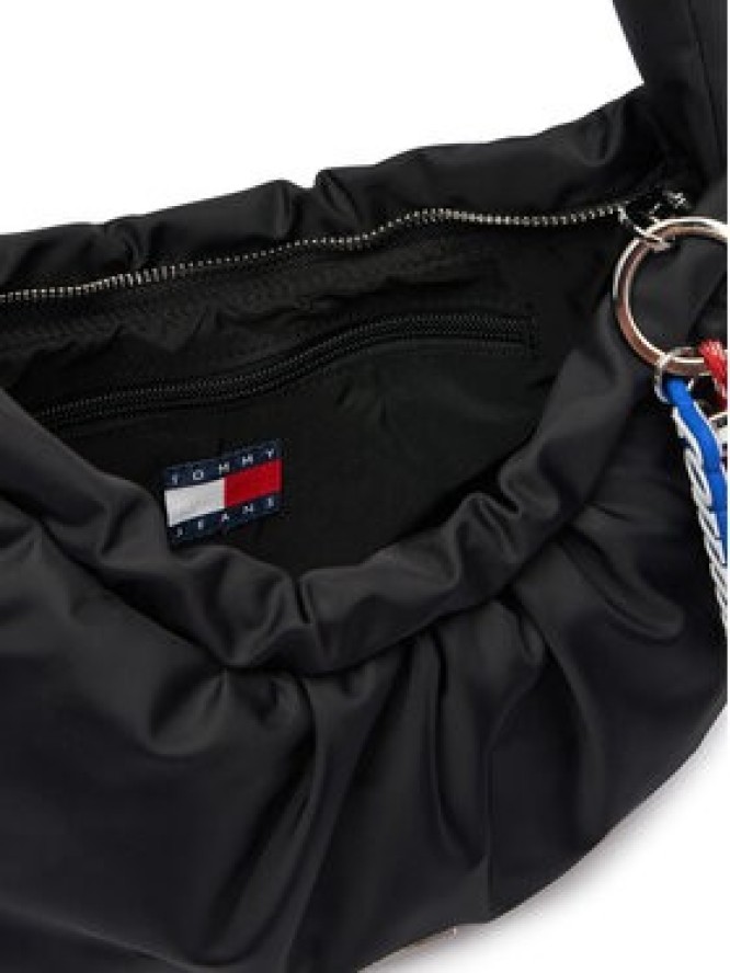 Tommy Jeans Torebka Tjw Icon Charms Shoulder Bag AW0AW18780 Czarny