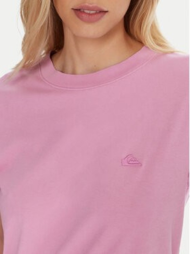 Quiksilver T-Shirt Essential EQWZT03196 Fioletowy Regular Fit
