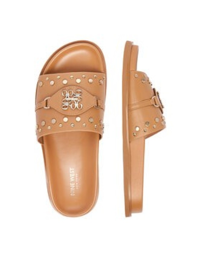 Nine West Klapki EO-TL758-1 Brązowy jasny