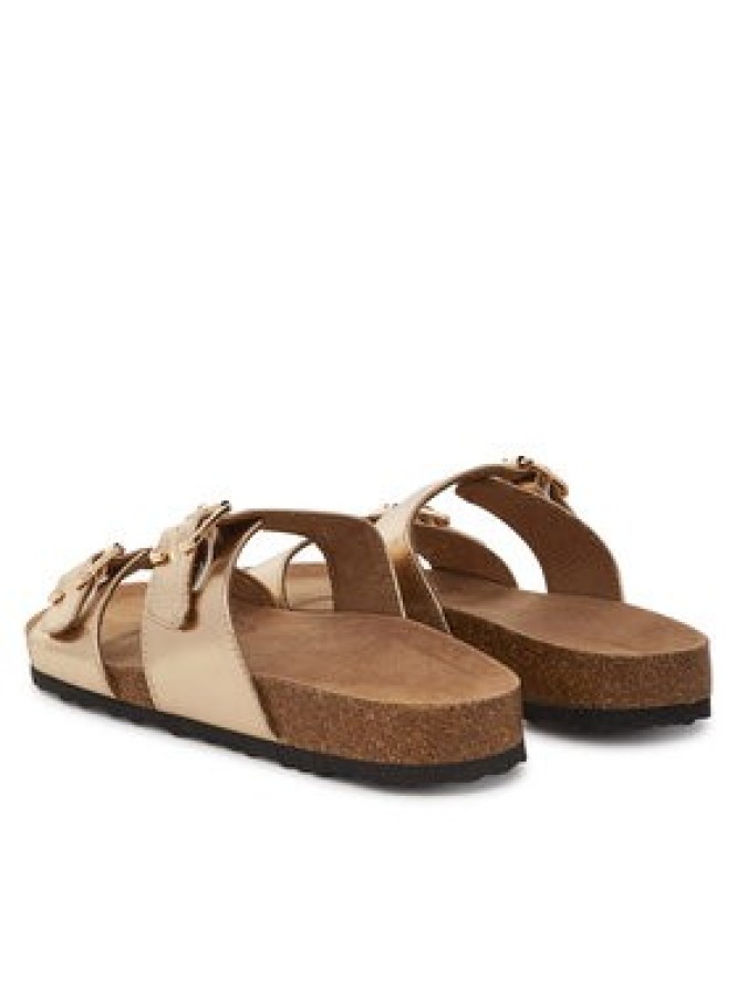 ONLY Shoes Klapki Onlmaxi-13 Pu Strap Buckle 15331392 Złoty