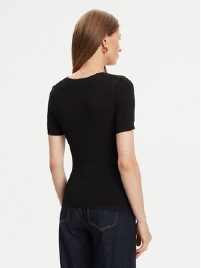 Guess Bluzka W5YR16 Z3OV0 Czarny Regular Fit