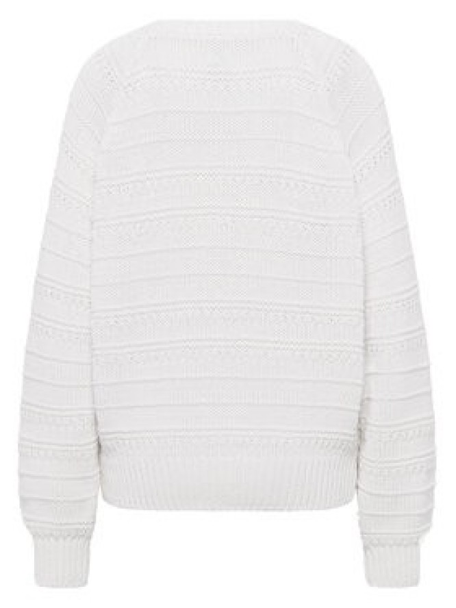 Mustang Sweter Silas 1016782 Écru Regular Fit