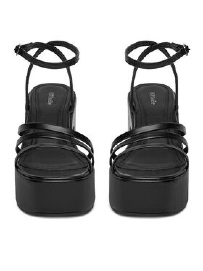 DeeZee Sandały F7178-16 Czarny