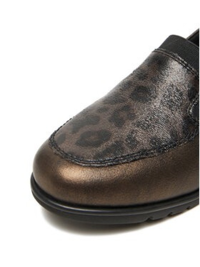 Rieker Półbuty L5351-90 Złoty