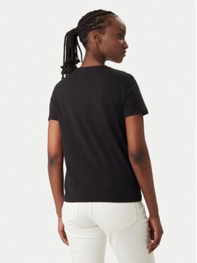 Tommy Jeans T-Shirt DW0DW22277 Czarny Regular Fit