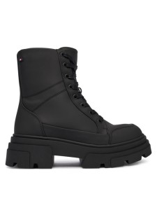 Tommy Hilfiger Trzewiki Tommytech Water Repellent Laceup FW0FW09161 Czarny