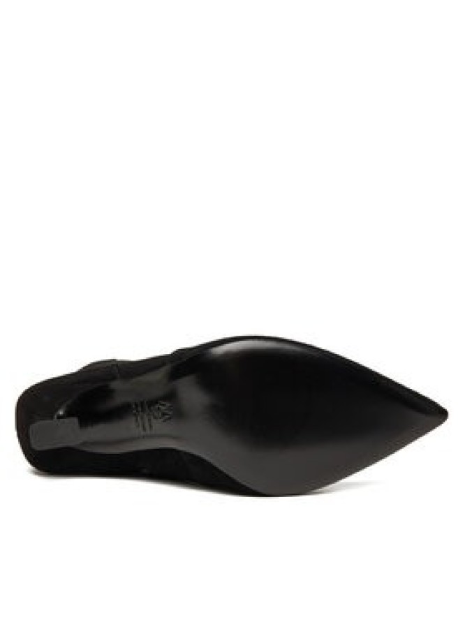 Stuart Weitzman Kozaki Vinnie Zip SM588 Czarny