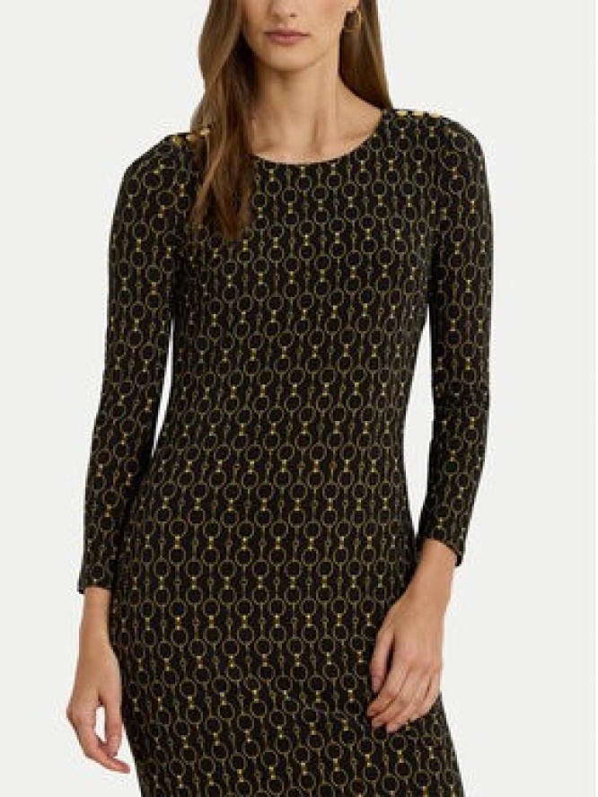 LAUREN RALPH LAUREN Sukienka codzienna 200980037001 Czarny Slim Fit