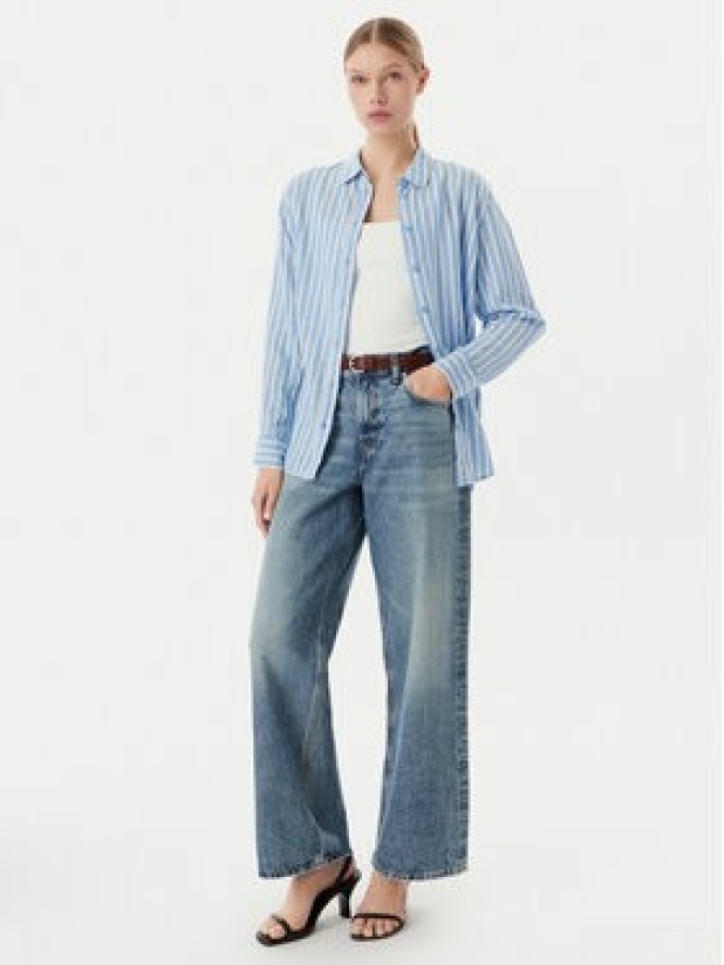 Vero Moda Koszula Linn 10305085 Niebieski Relaxed Fit