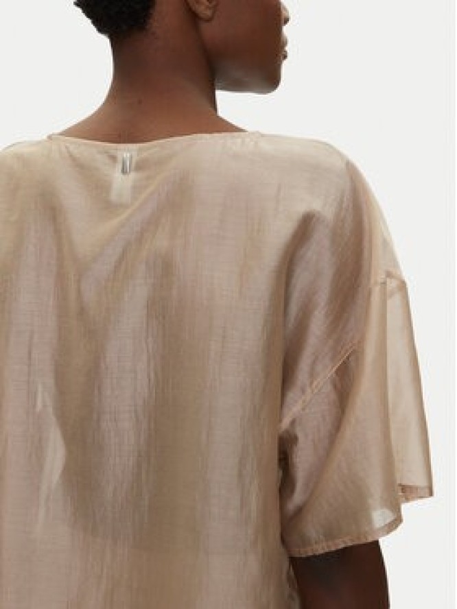 Bomboogie Bluzka SW9008TLYA5 Beżowy Relaxed Fit