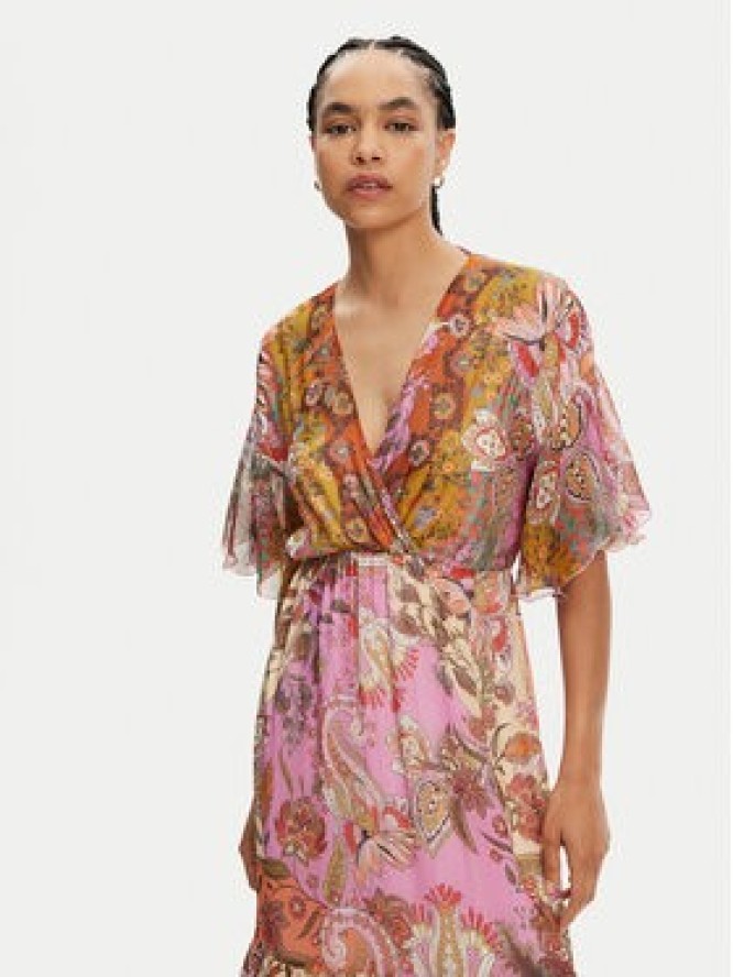 Dixie Sukienka letnia A207W043A Kolorowy Regular Fit