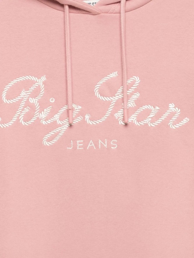 Bluza damska z kapturem różowa Raisa 601