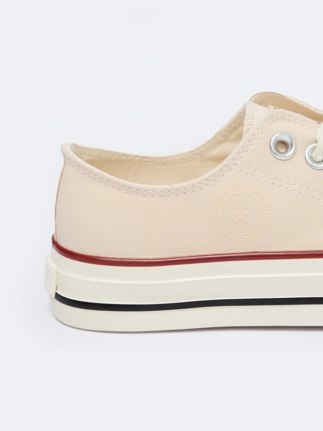 Trampki damskie niskie beżowe NN274272 801