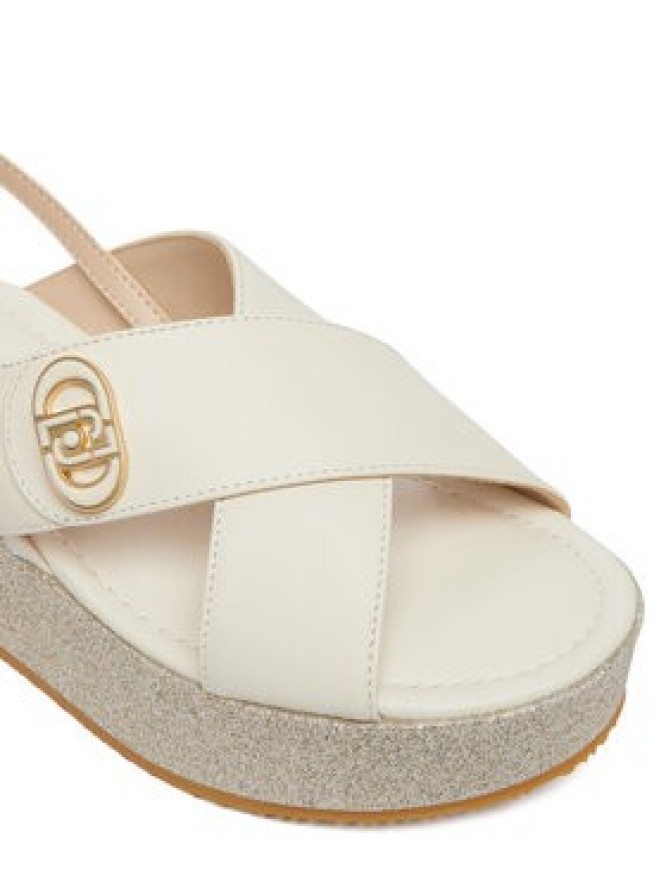 Liu Jo Sandały Flo 03 SA6141 PX106 Biały