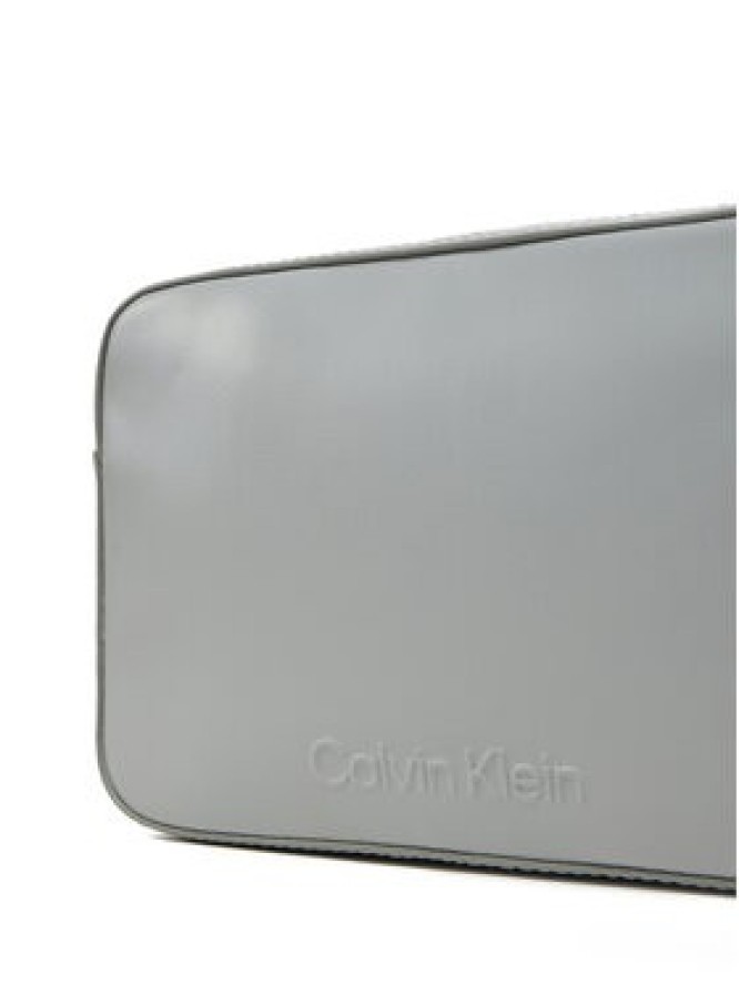 Calvin Klein Torebka Embossed Logo Camera Bag K60K612555 Szary