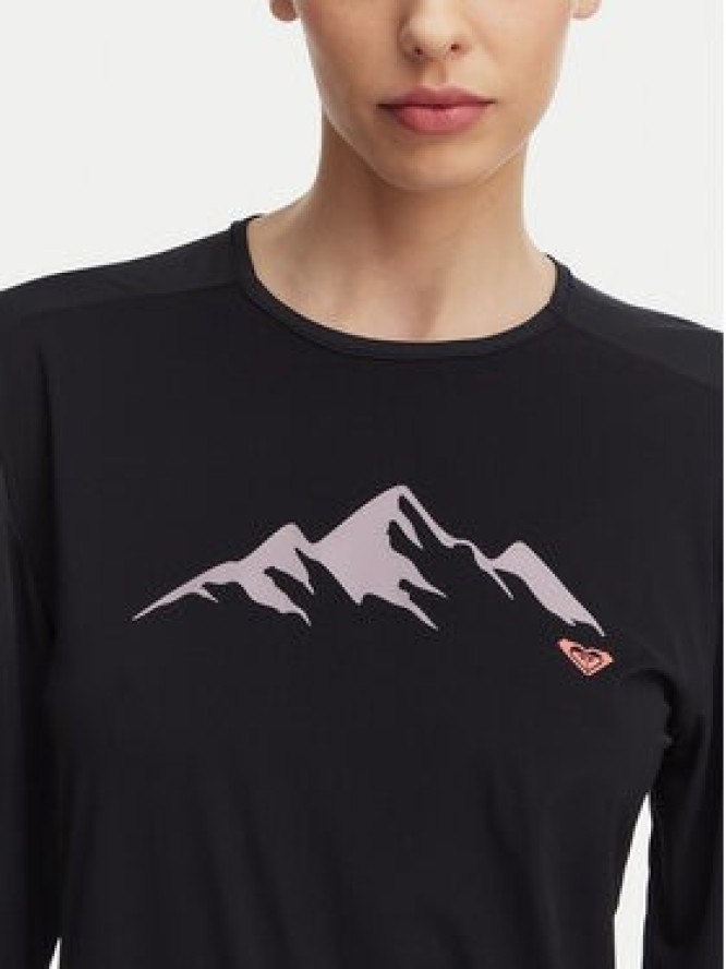 Roxy Koszulka techniczna Boundless Spirit 2 ERJKT04329 Czarny Regular Fit