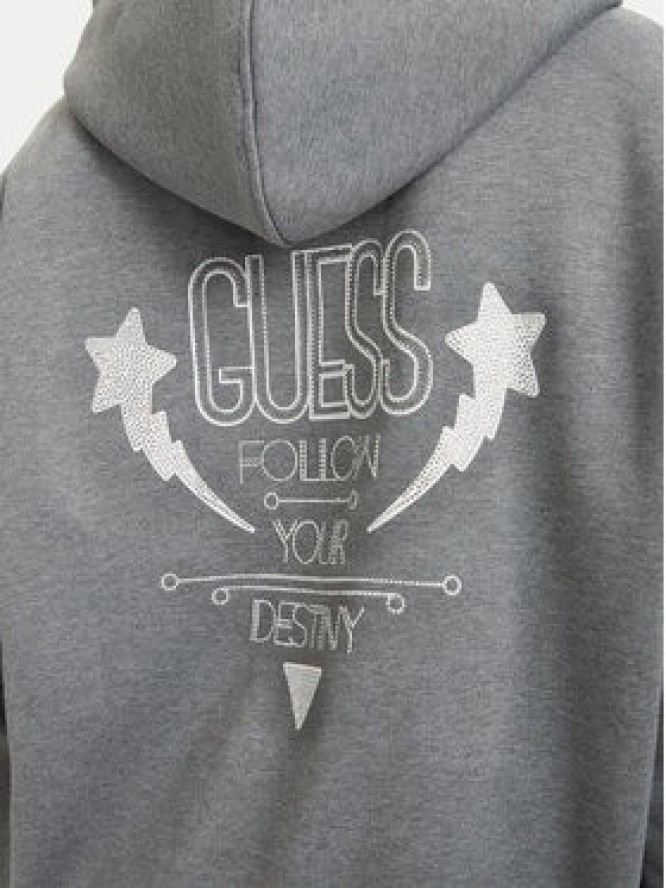 Guess Bluza W5RQ00 KBY51 Szary Regular Fit