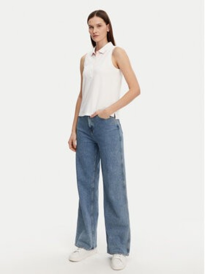 Gant Polo 4200560 Biały Regular Fit