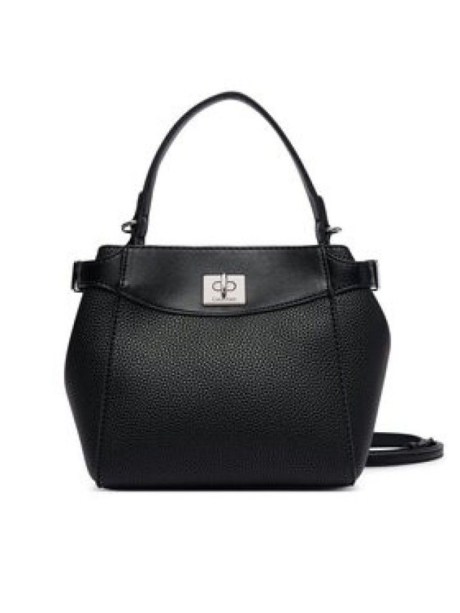 Calvin Klein Torebka Mix Media Crossbody LV04F3885G Czarny