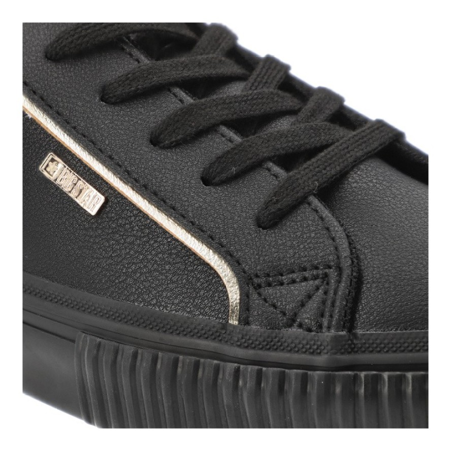 Czarne Sneakersy Big Star Modne Obuwie Damskie
