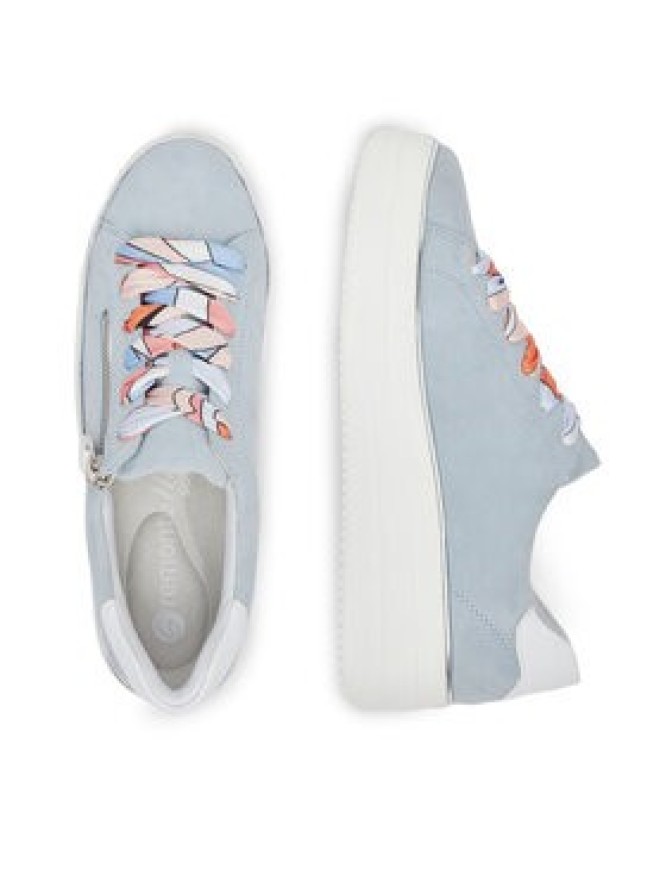 Remonte Sneakersy D1C06-12 Niebieski