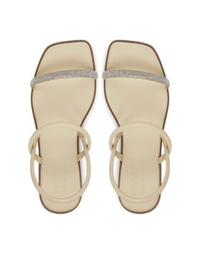 ONLY Shoes Sandały Onlmilan-2 Bling 15319582 Écru