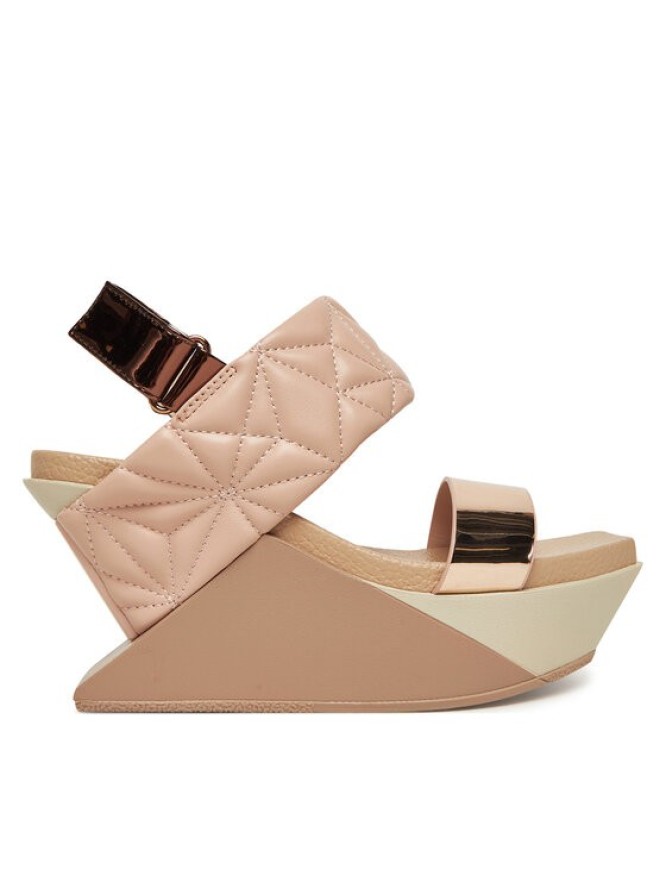 United Nude Sandały Delta Wedge Puffy 10902861188 Beżowy