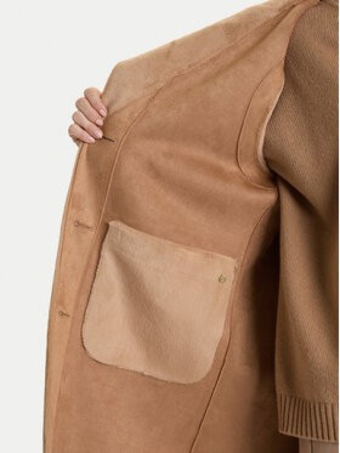 Rinascimento Bezrękawnik CFC0122206003 Beżowy Regular Fit