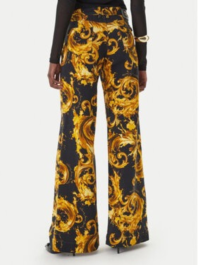 Versace Jeans Couture Jeansy 80HAB506 ES153 Czarny Wide Leg