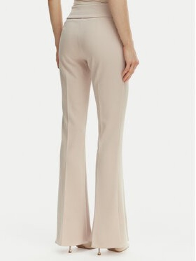 Rinascimento Spodnie materiałowe CFC0127875003 Beżowy Straight Fit