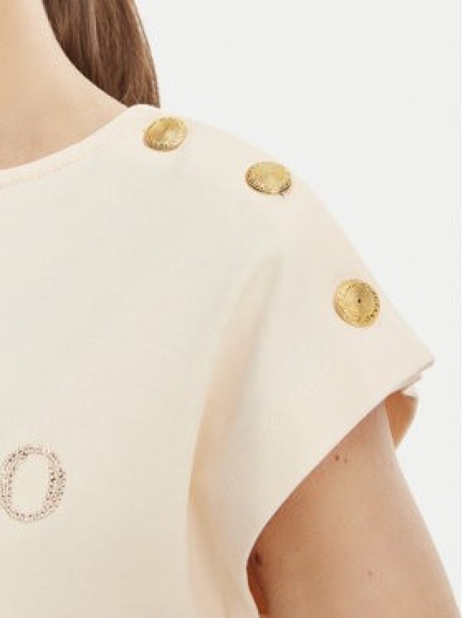 Marciano Guess T-Shirt G6GI04 K3505 Écru Regular Fit