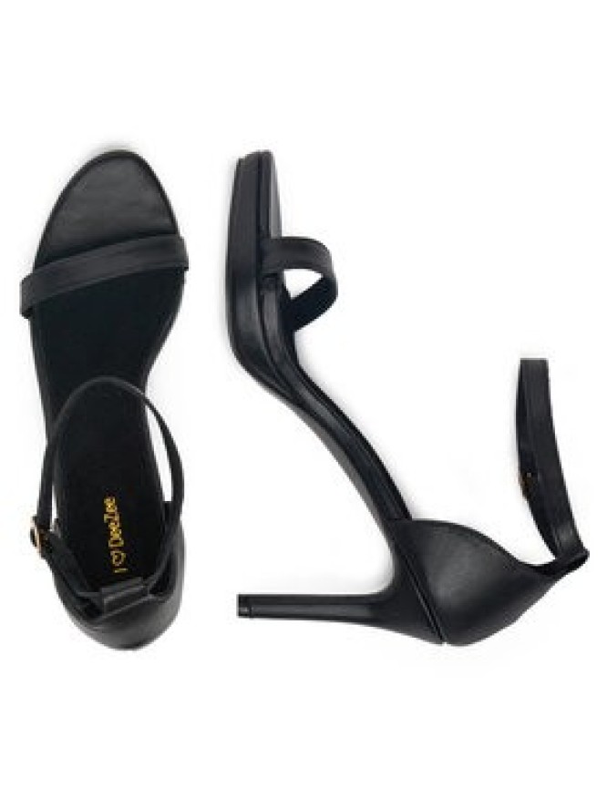 DeeZee Sandały KX2306214 Czarny