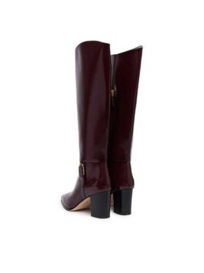 LAUREN RALPH LAUREN Kozaki Rlyn Bk T Hl Bo Tal 802P12879003 Brązowy ciemny