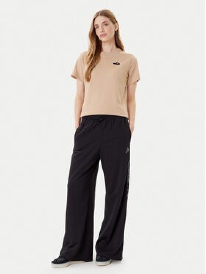 adidas T-Shirt Slide Graphic JZ1037 Beżowy Regular Fit