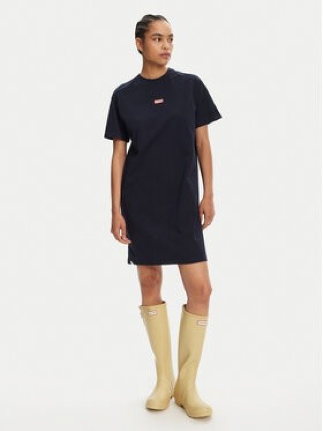 Hunter Sukienka codzienna Carron HARW0055251 Granatowy Regular Fit