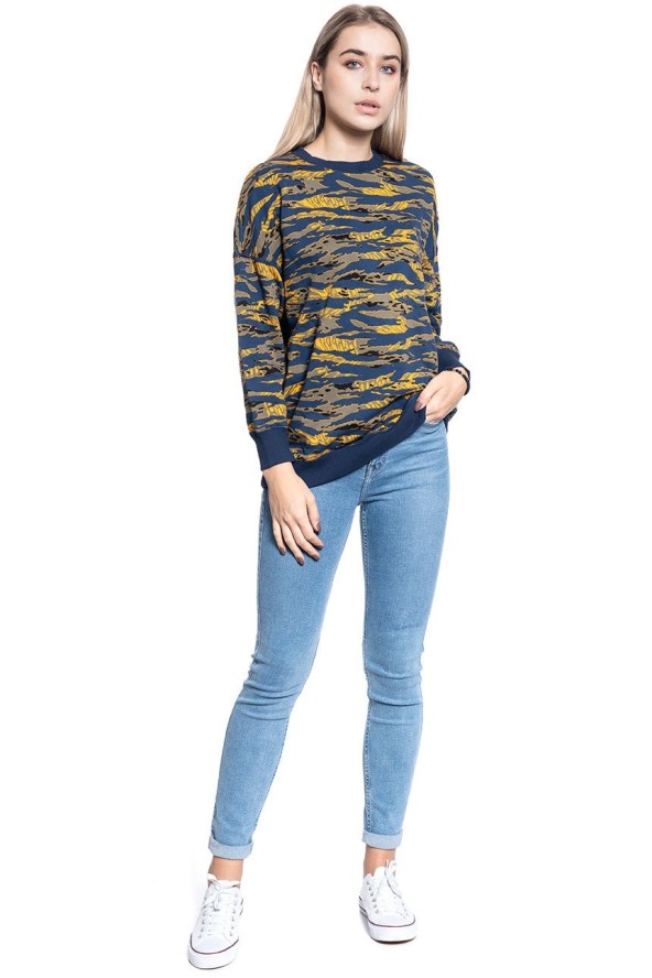 BLUZA DAMSKA LEE ELONGATED SWS WASHED BLUE L53GJSLR 112112300