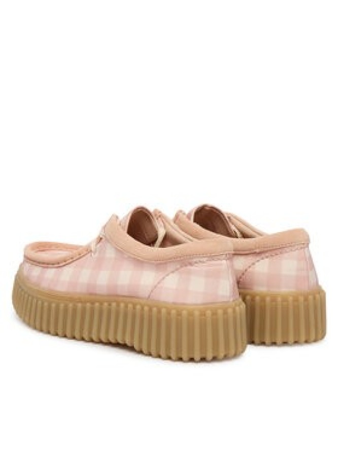 Clarks Półbuty Torhill Bee 26186298 Różowy