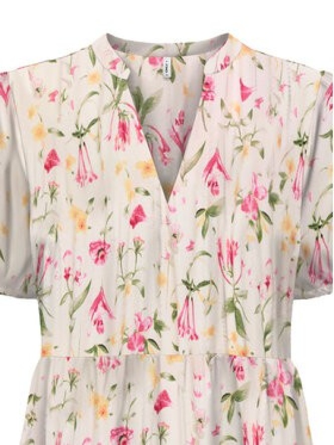 ONLY Sukienka letnia Nova 15222215 Beżowy Regular Fit