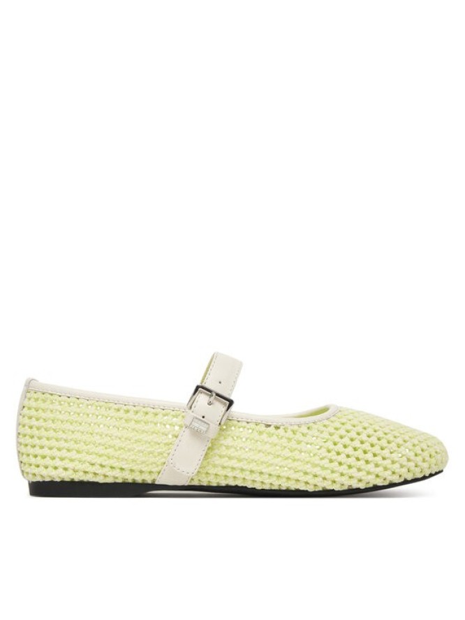 Tommy Jeans Baleriny Tjw Knitted Ballerina EN0EN03030 Biały