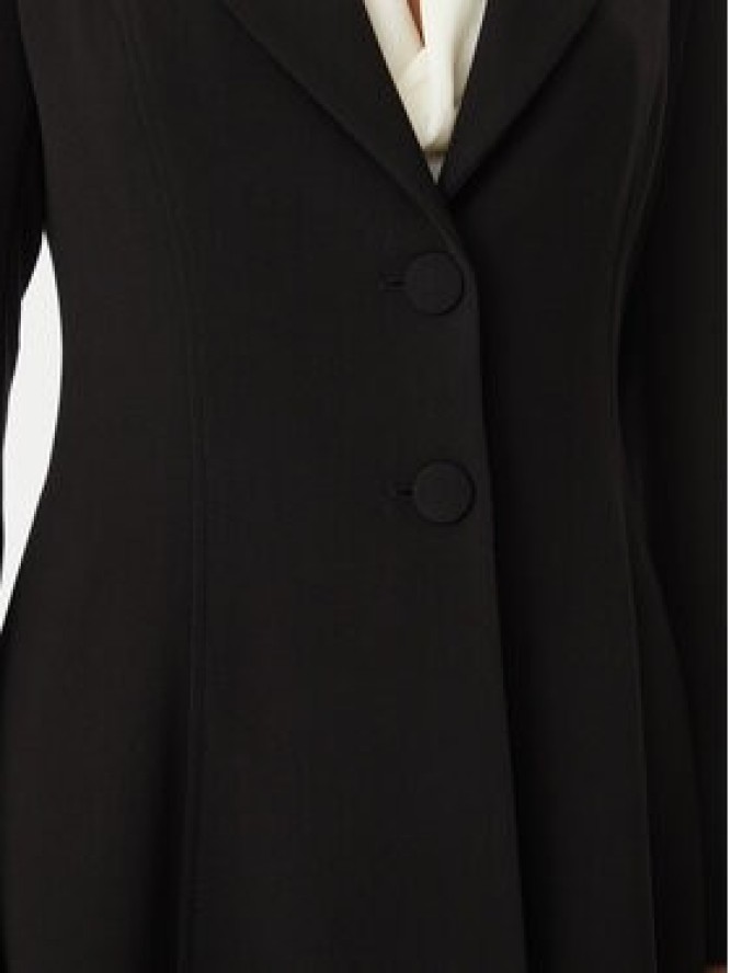 Rinascimento Płaszcz przejściowy CFC0127999003 Czarny Slim Fit
