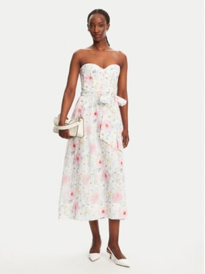 Bardot Sukienka letnia 58566DB2 Kolorowy Slim Fit