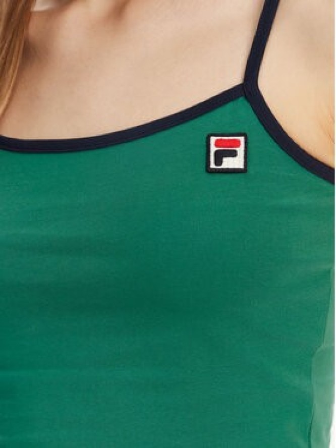 Fila Top Lissey FAW1028 Zielony Cropped Fit