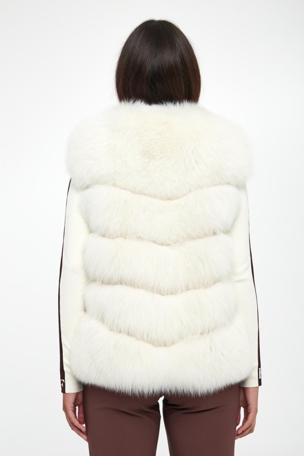 Kamizelka damska futrzana z lisa SUPREMA